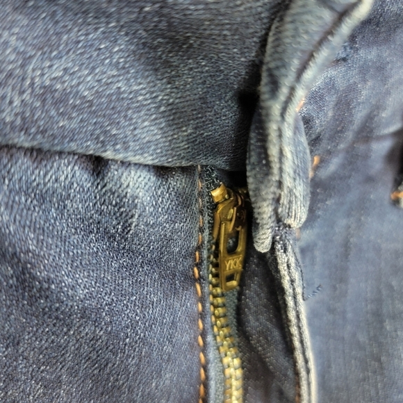 Seven7 NEW Women's 16 Plus Avalon Tummy Less High Rise Skinny Denim Blue Jeans - Picture 5 of 13